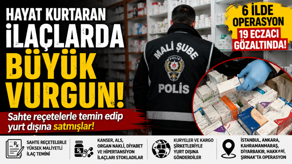 Eczacılardan Hayat Kurtaran İlaçlarda Büyük Vurgun