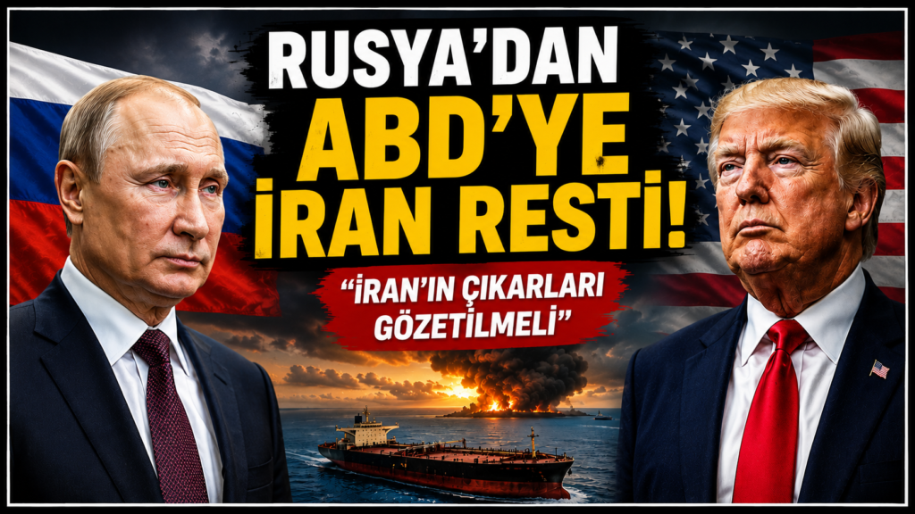 Rusya’dan İran’a Açık Destek