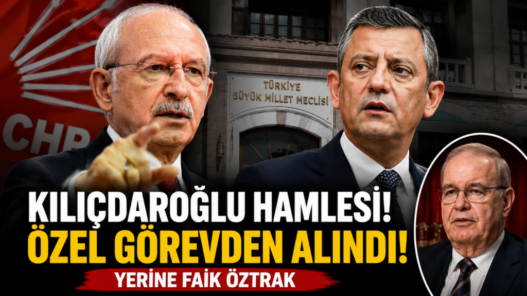 Kılıçdaroğlu’ndan Özel’i Görevden Alma Hamlesi