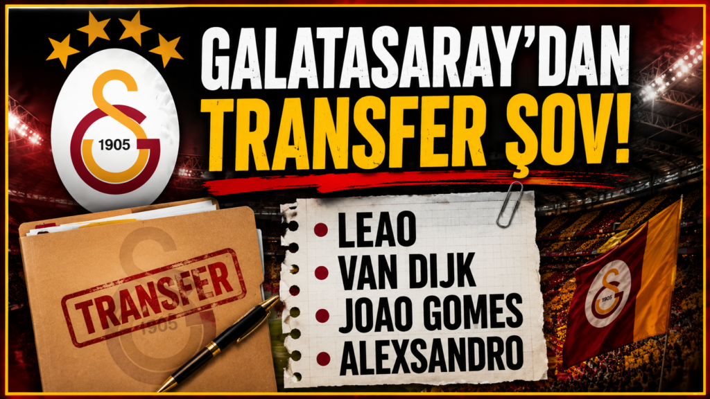 Galatasaray’ın Transfer Listesi Ortaya Çıktı