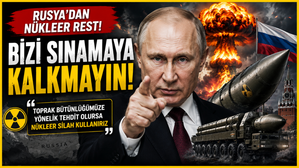 Rusya’dan Nükleer Tehdit, Bizi Sınamaya Kalkmayın