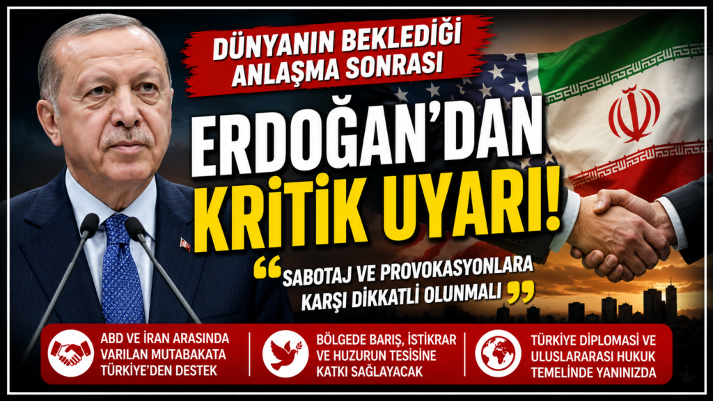 Erdoğan’dan Kritik Sabotaj Uyarısı