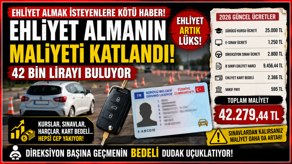 Ehliyet Hayali Kurana Kötü Haber