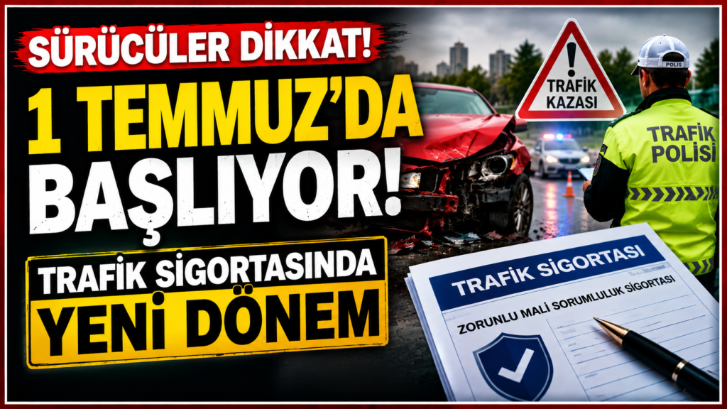 Sürücüler Dikkat Resmi Gazete’de Yayımlandı
