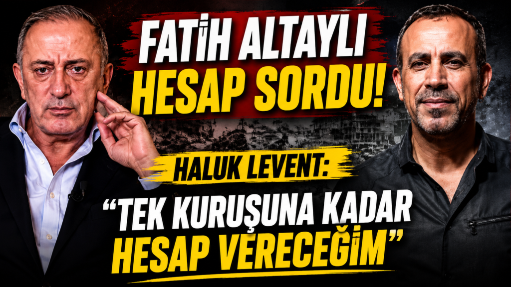 Haluk Levent: Kuruşuna Kadar Hesap Vereceğim