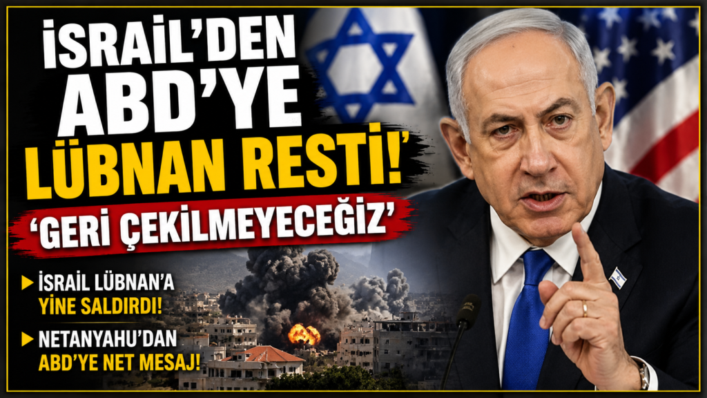 İsrail ABD^ye Rest Çekti