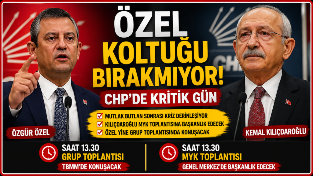 Özel Koltuğu Bırakmıyor! CHP’de Kritik Gün
