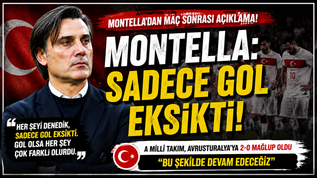 Montella: Sadece Gol Eksikti, Bu Şekilde Devam Edeceğiz