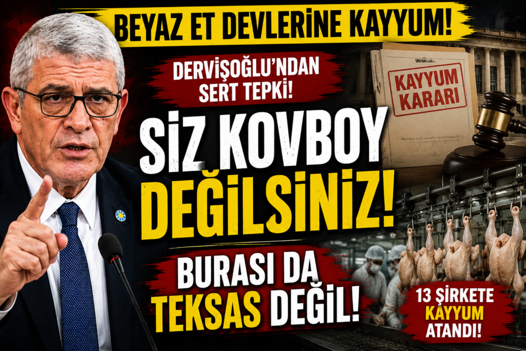 Dervişoğlu’ndan Kayyum Tepkisi: “Burası Teksas Değil”