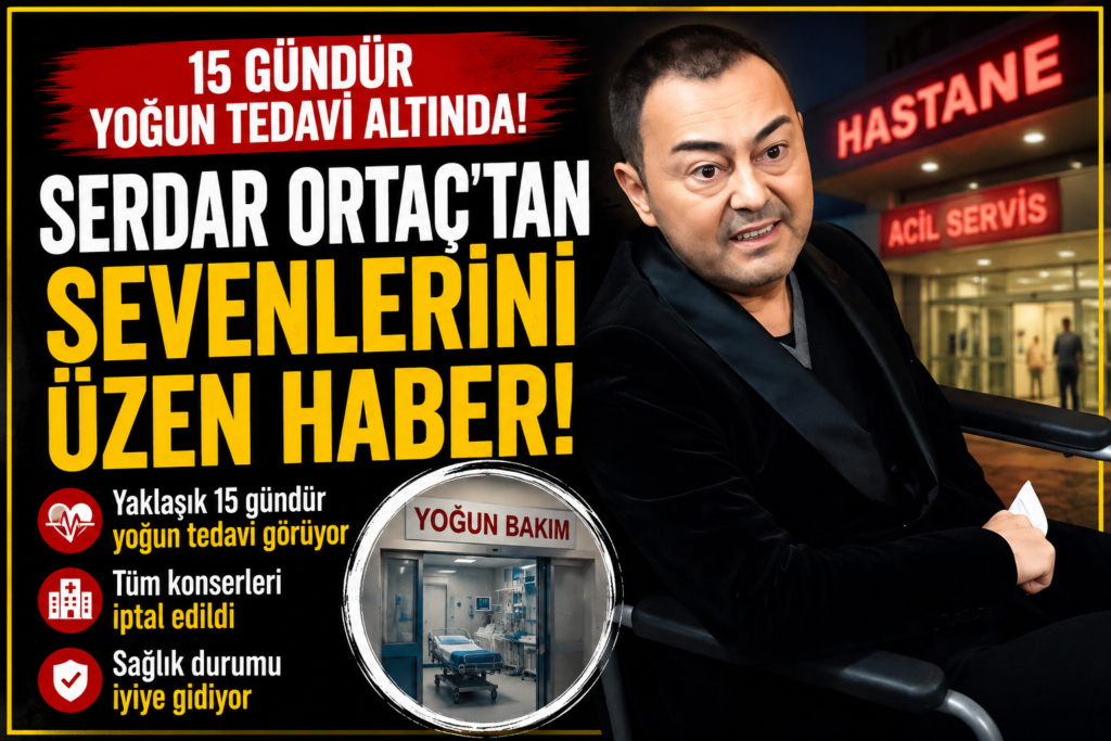 Serdar Ortaç’tan Sevenlerini Üzen Haber