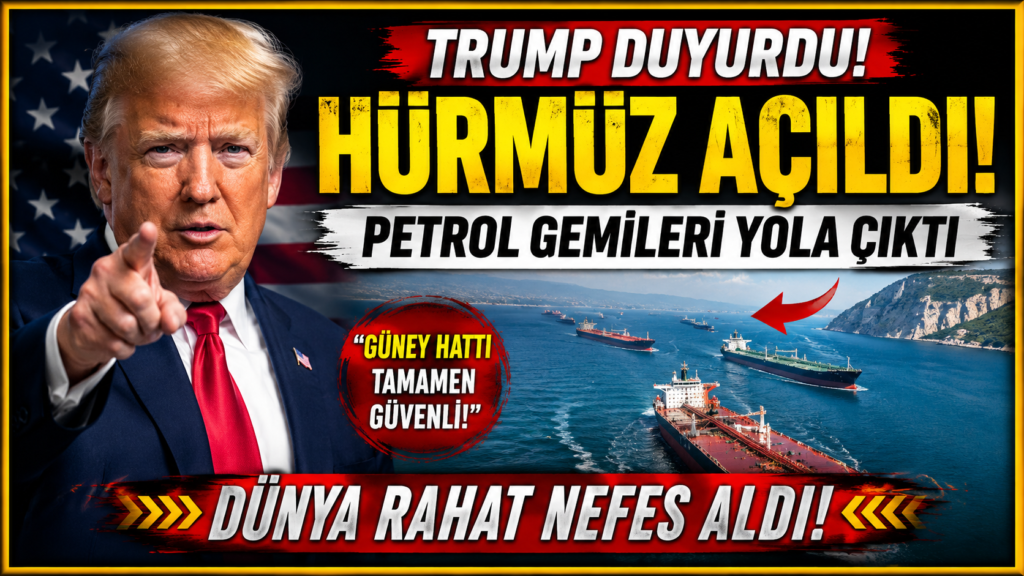 Hürmüz Açıldı! Petrol Gemileri Yola Çıktı