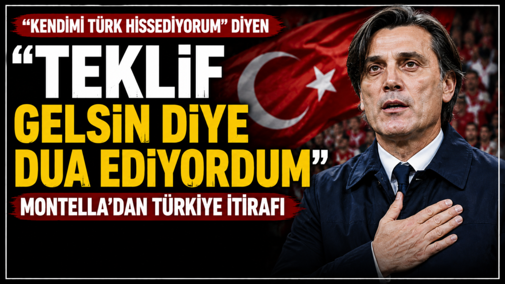 Montello’dan Türkiye İtirafı, Teklif  Bekliyordum