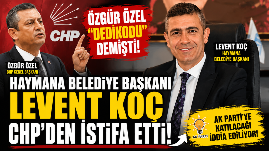 CHP’li Belediye Başkanı İstifa Etti