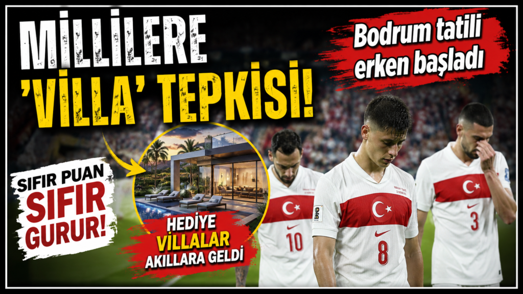 Millilere Villa Tepkisi