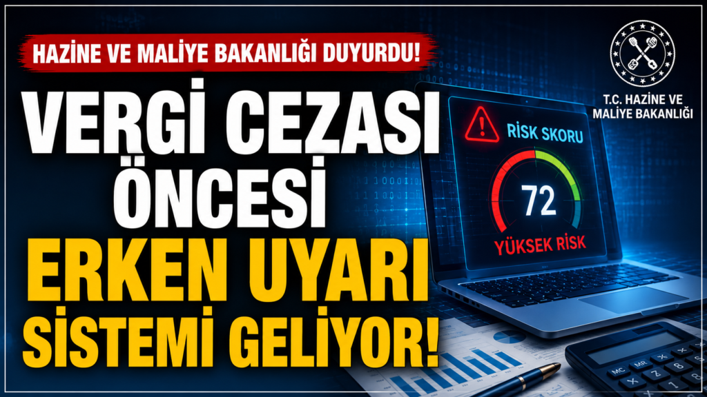 Vergi Cezası Gelmeden Önlem Uyarısı Gelecek
