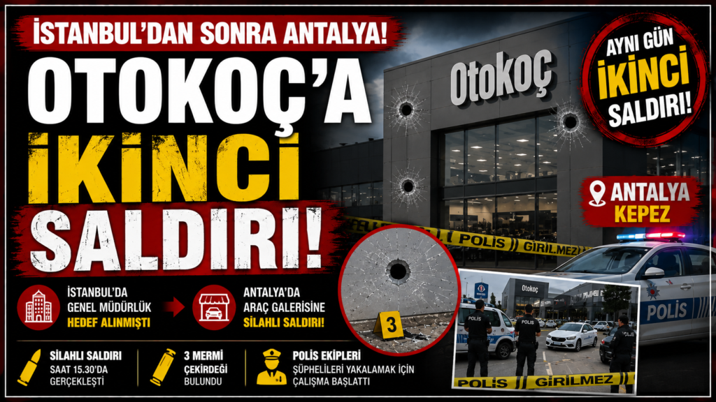 Otokoç Yine Hedefte, Antalya’da İkinci Saldırı