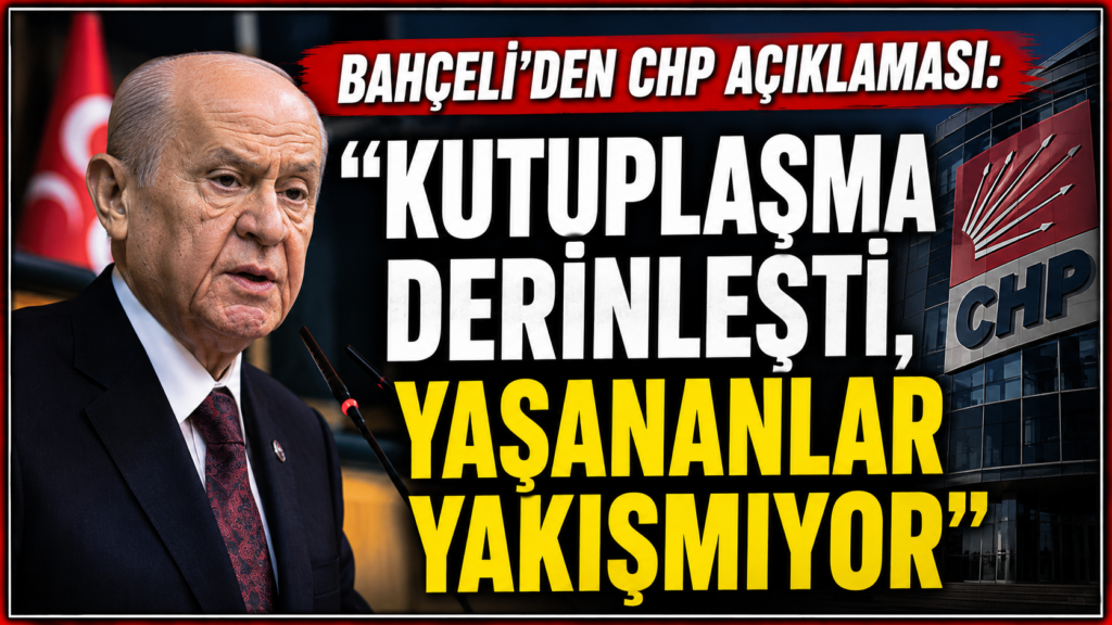 Bahçeli: Yargıtay CHP Kararını Derhal Vermeli