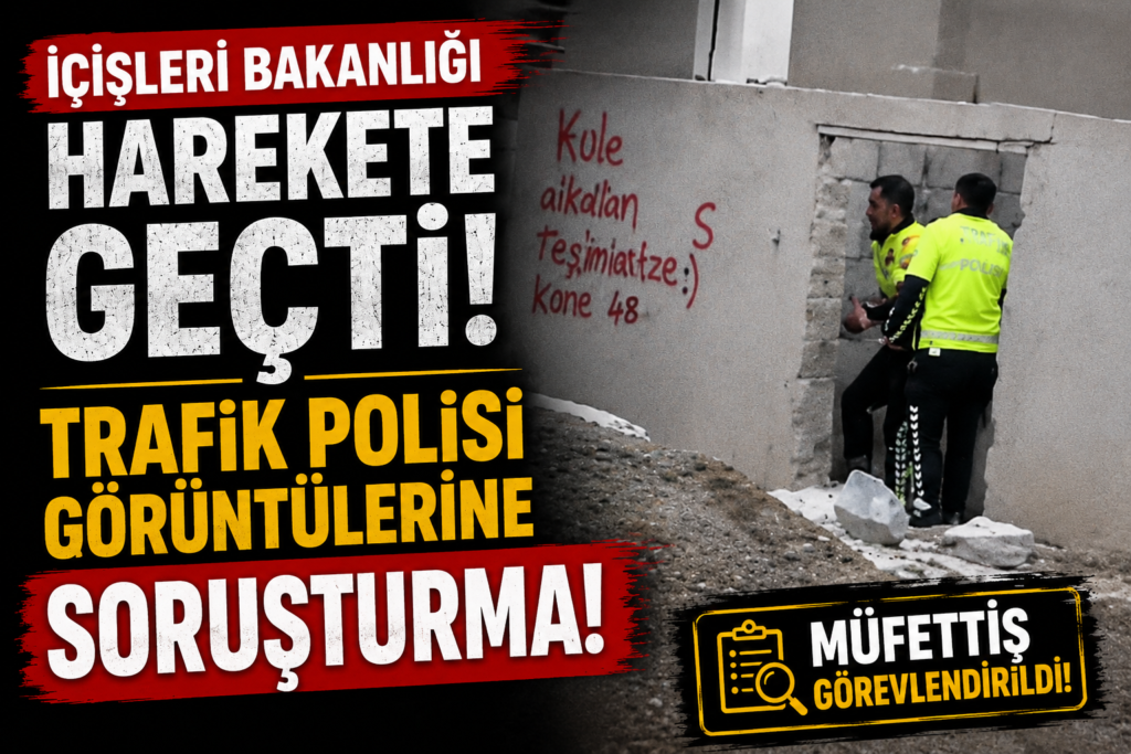Trafik Polisi Görüntülerine Soruşturma