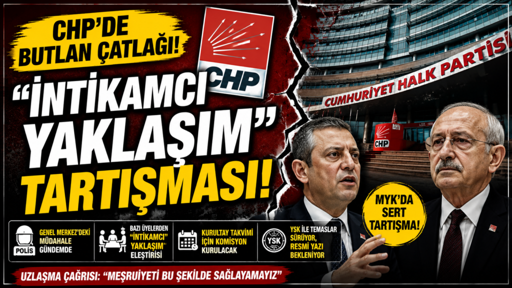 CHP’de İntikamcı Yaklaşım Krizi