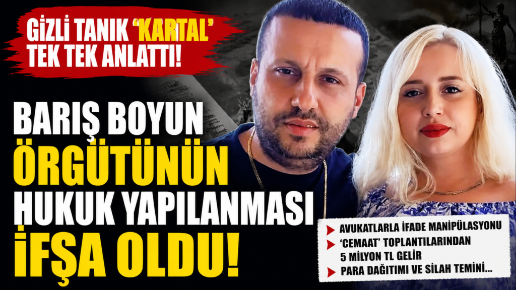 Barış Boyun’un Avukat Ağı Deşifre Oldu