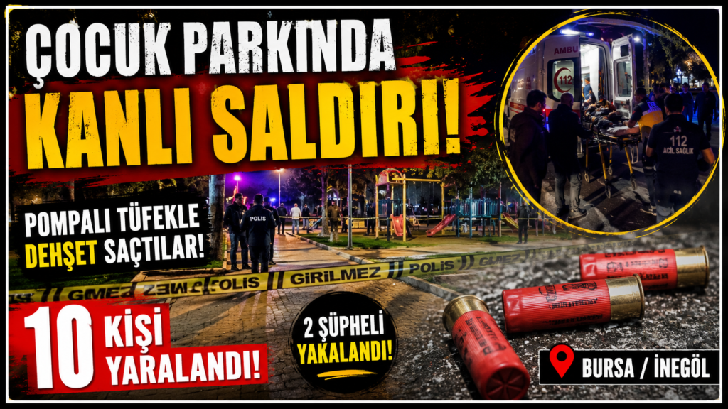Çocuk Parkında Kanlı Saldırı: 10 Yaralı