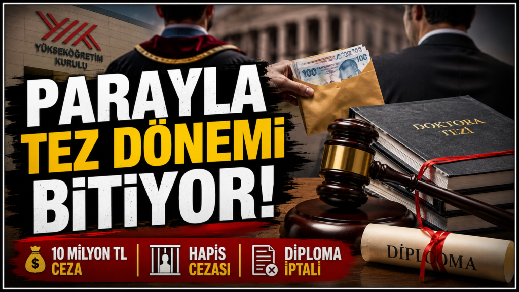 Parayla tez Yazanlara Rekor Ceza
