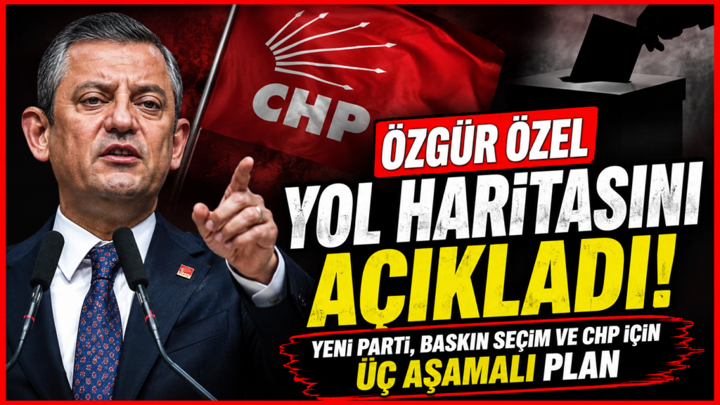 Özel’in Baskın Seçim Planı Ortaya Çıktı
