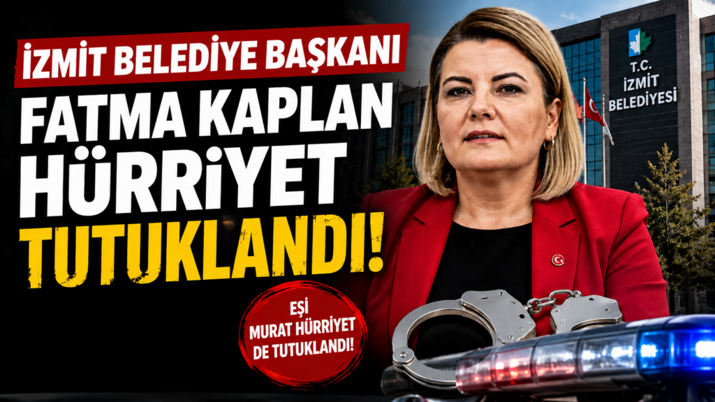 CHP’li İzmit Belediye Başkanı Tutuklandı