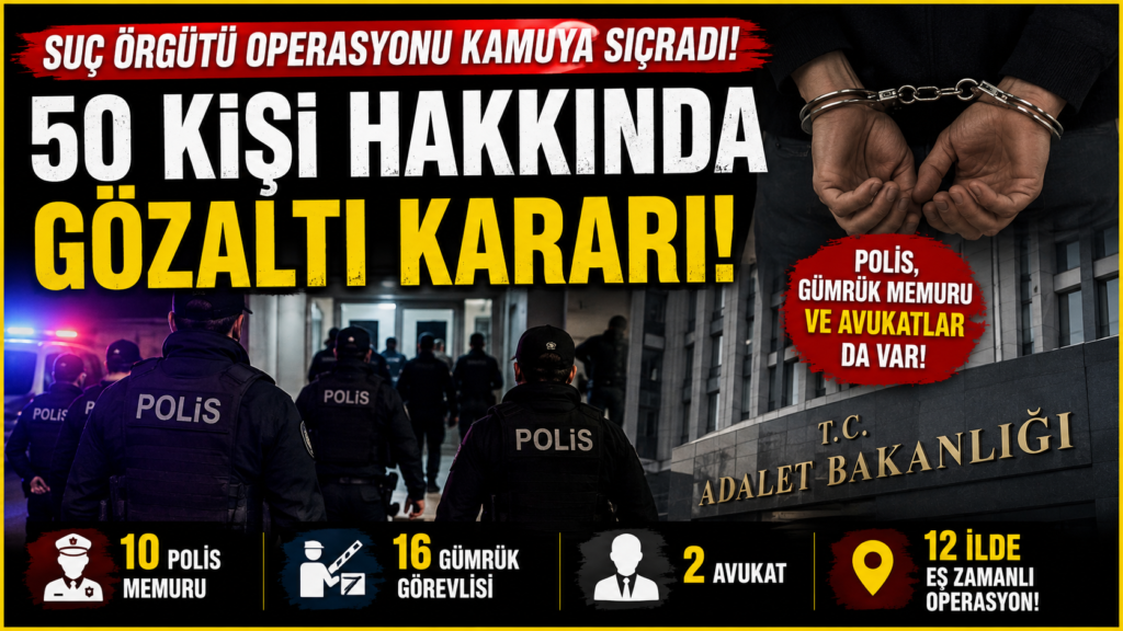 Yeni Nesil Suç Örgütlerine Operasyon