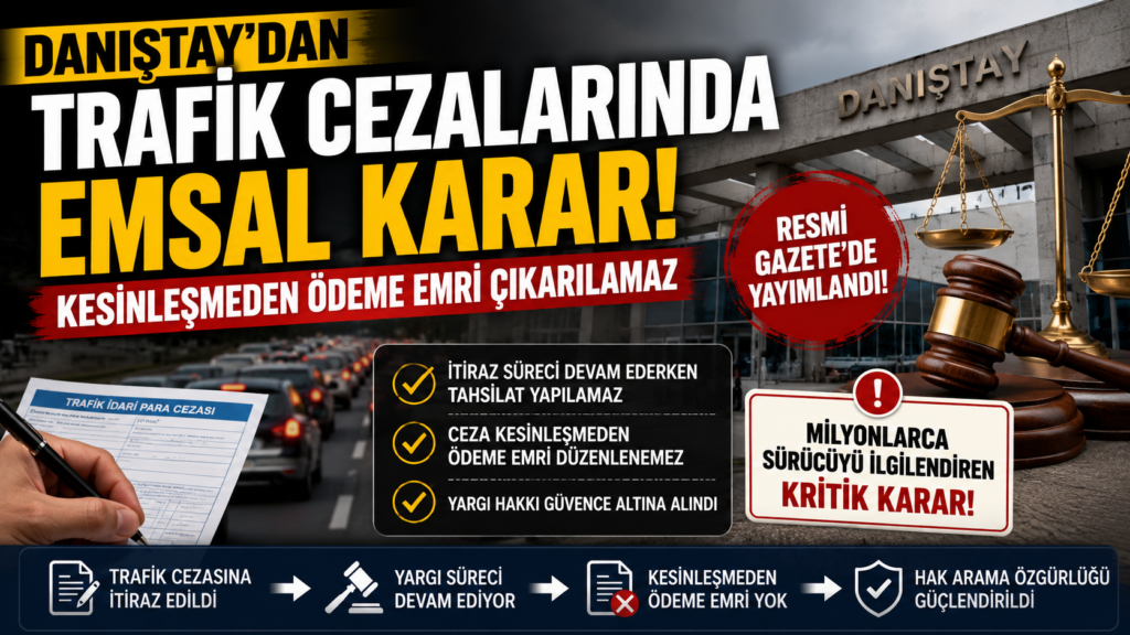 Kesinleşmeden Ödeme Emri Yok