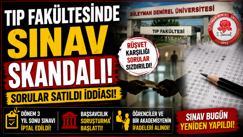 Tıp Fakültesinde Sınav Skandalı