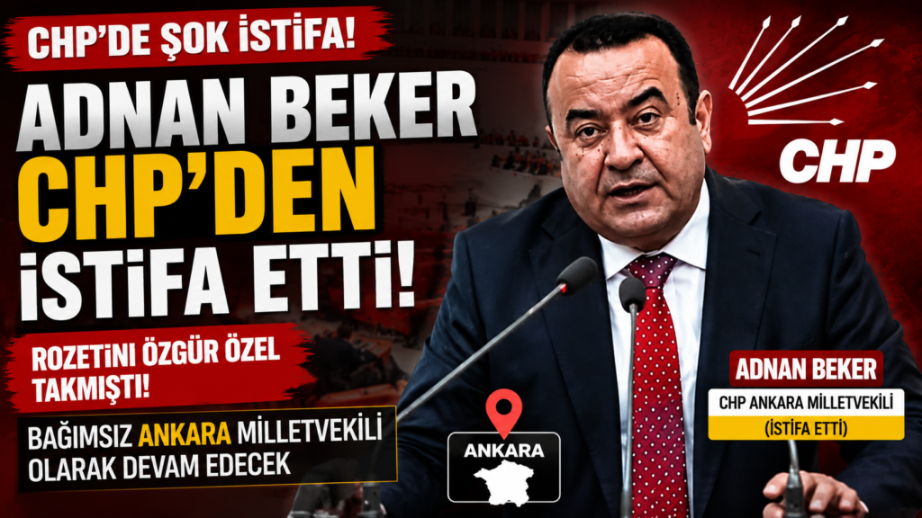 CHP’den Bir Vekil İstifası Daha