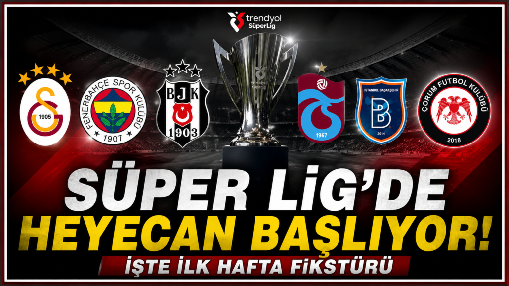 TFF  Açıkladı: Süper Lig 14 Ağustos’ta Başlıyor