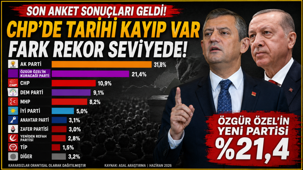 Son Anket Şoku, CHP’de Tarihi Çöküş