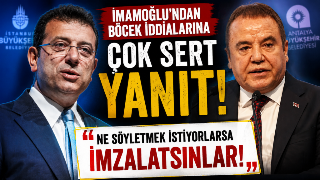 İMAMOĞLU: Serbest Kalacaksa İmzalatsınlar
