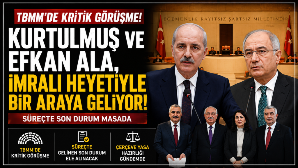 Kurtulmuş Ve Ala İmralı Heyeti İş