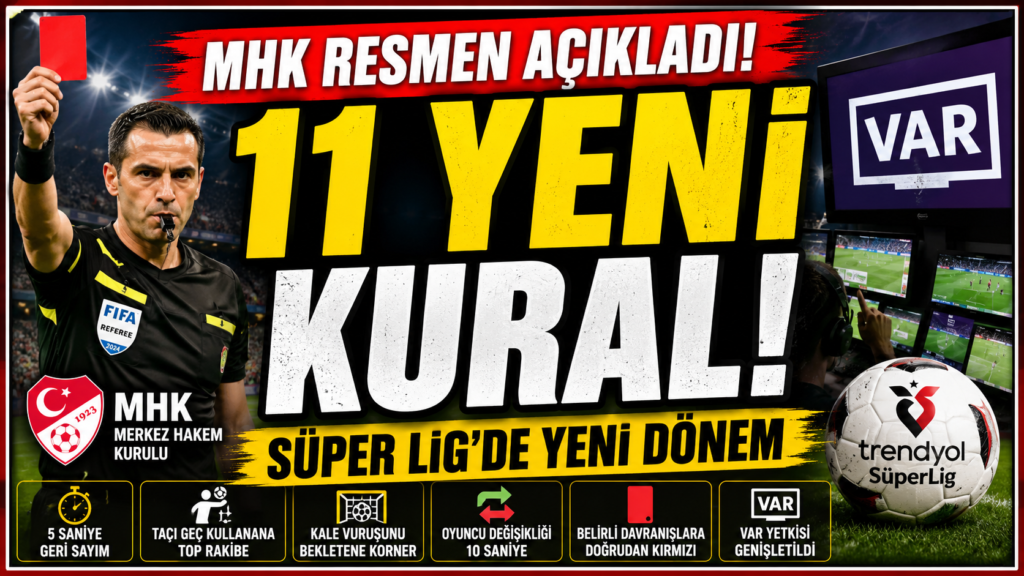 MHK: Futbol Artık Böyle Oynanacak
