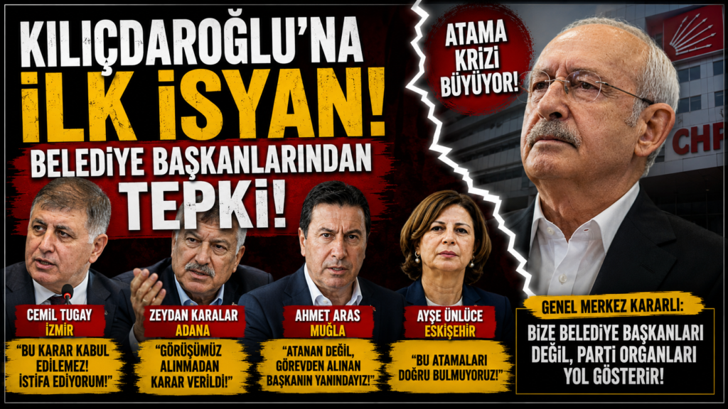 Kılıçdaroğlu’na BelediYe Başkanlarından İsyan