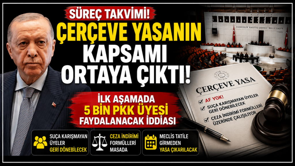Çerçeve Yasanın Kapsamı Ortaya Çıktı