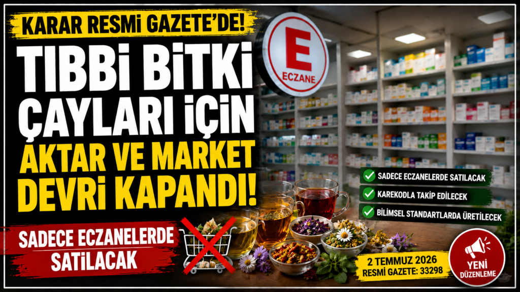 Aktar Devri Kapandı, Sadece Eczanelerde Satılacak