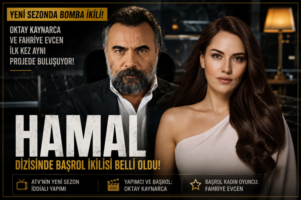 Fahriye Evcen Ekranlara Dönüyor! Partneri Oktay Kaynarca Oldu