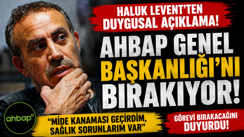 Haluk Levent Ahbap’ı Bırakıyor