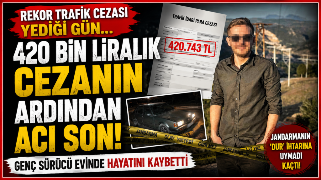 Rekor Trafik Cezası Sonrası İntihar