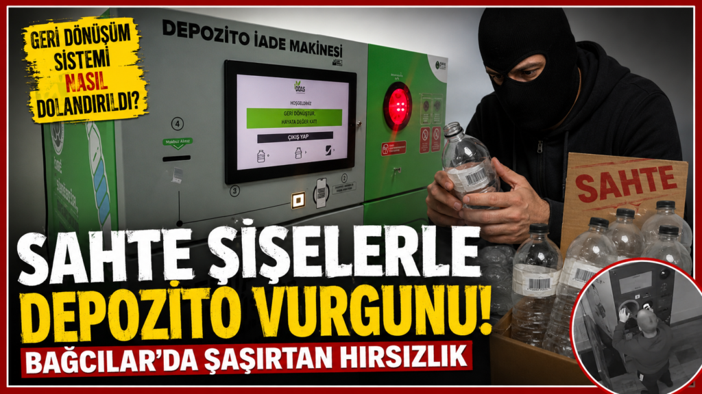 Otomatları Kandırmak İçin Sahte Şişe Ürettiler