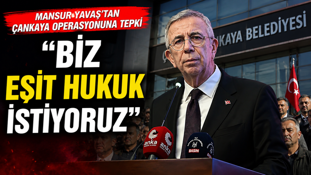 Yavaş: Eşit Hukuk İstiyoruz