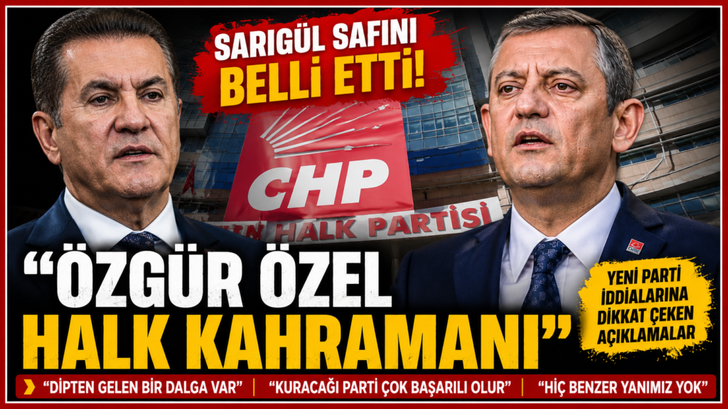 Sarıgül: Özel Halk Kahramanıdır