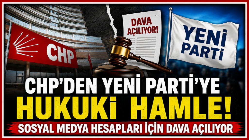 CHP’den YENİ Parti’ye dava