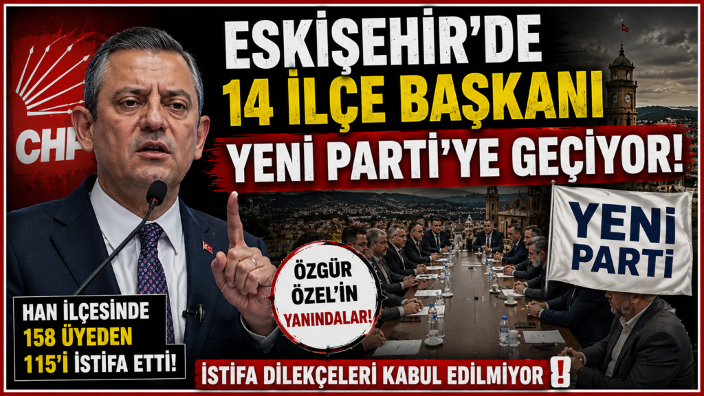 CHP’den YENİ parti’ye geçişler devam ediyor