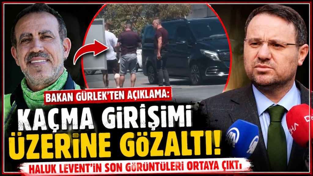 Bakan Gürlek’ten “kaçma girişimi” açıklamas