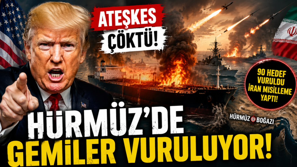 Hürmüz’de Gemiler Vuruluyor, Ateşkes Çöktü